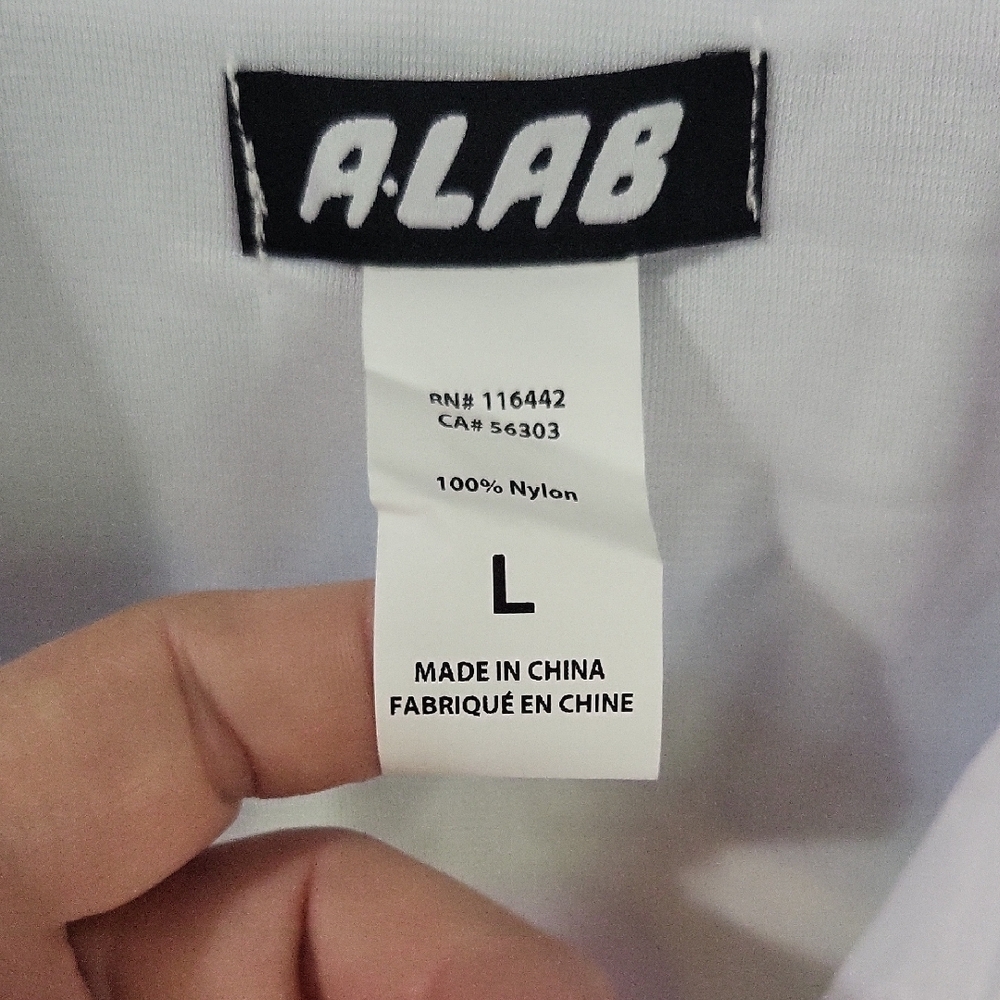 White Graphic Light Jacket - Picture 2 of 6